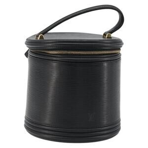 Louis Vuitton Epi Cannes Handbag Black